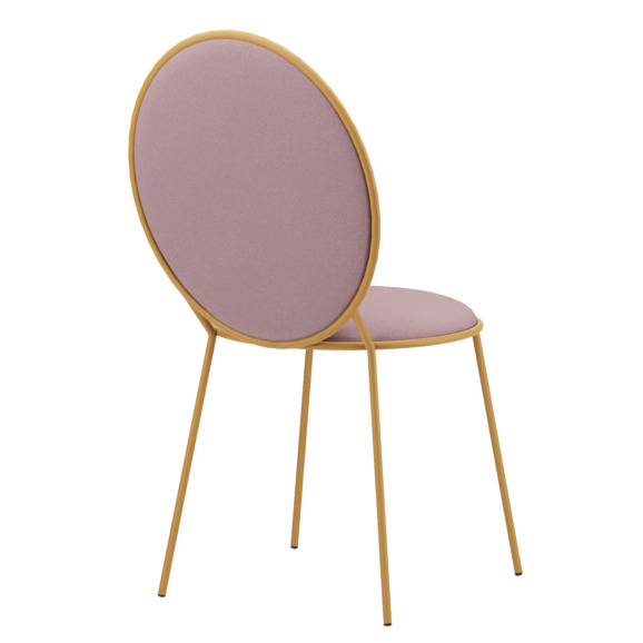 Стул Баунти, велюр Velutto 37, каркас золото BOND CHINA Стул Баунти, велюр Velutto 37, каркас золото BOND CHINA - фото 7