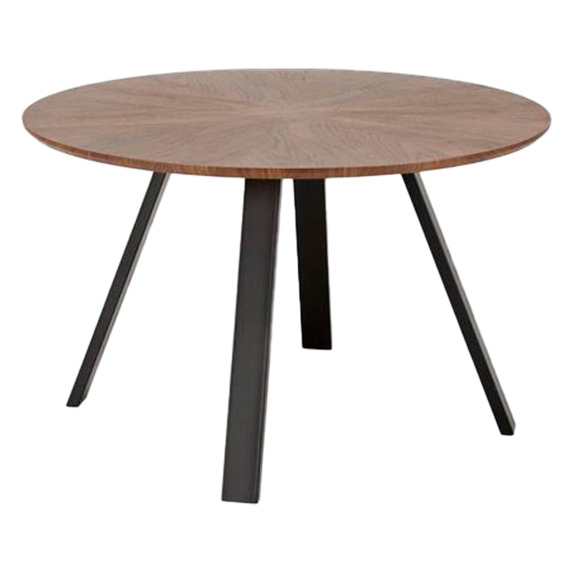 Стол обеденный Unity, орех, черный - фото 1