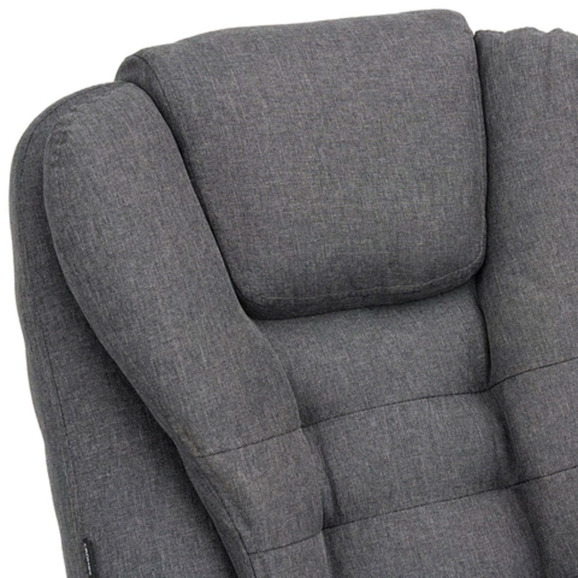 Кресло офисное с функцией вибромассажа Datum, серый - фото 10