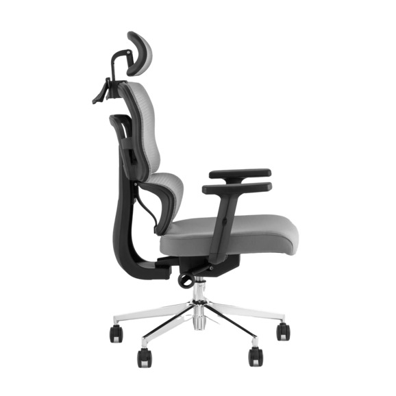 Кресло офисное TopChairs Techno серый - фото 2