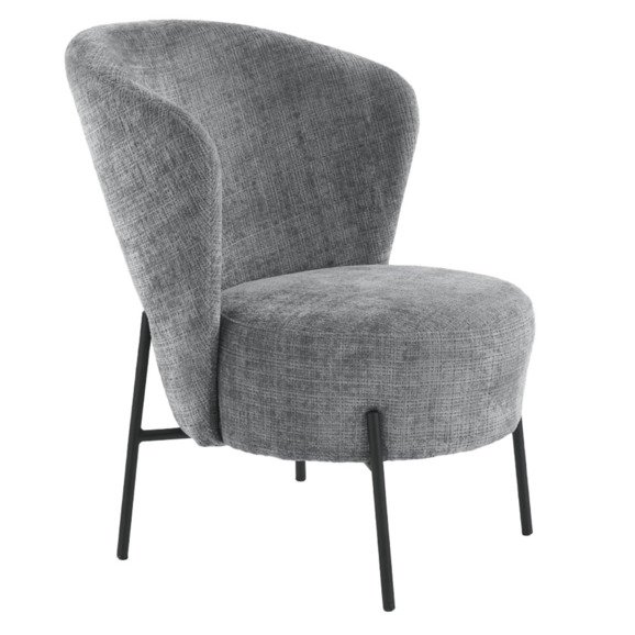 Кресло Chevron, серый - фото 1