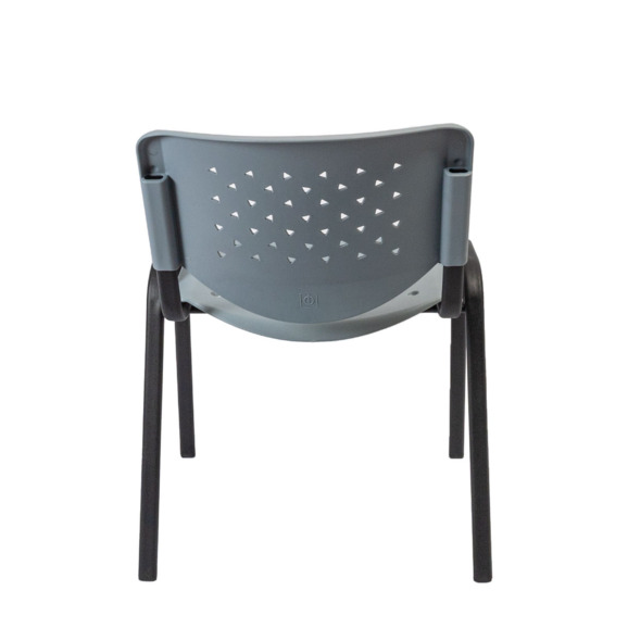 Стул Изо, пластик, серый - фото 4