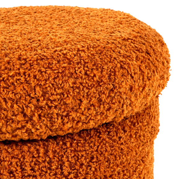 Пуф Pancakes low, терракотовый Пуф Pancakes low, терракотовый - фото 3