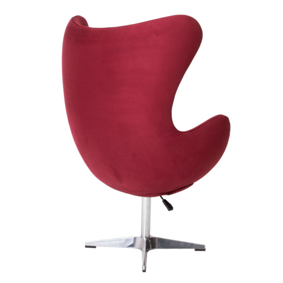 Кресло Egg chair, велюр Velutto 63, металлическая опора  - фото 3