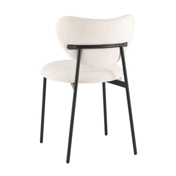 Стул Рина, шенилл кремовый - фото 4