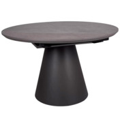 Фотография товара Стол обеденный Rise, эффект серого мрамора, черный от компании ChiedoCover.