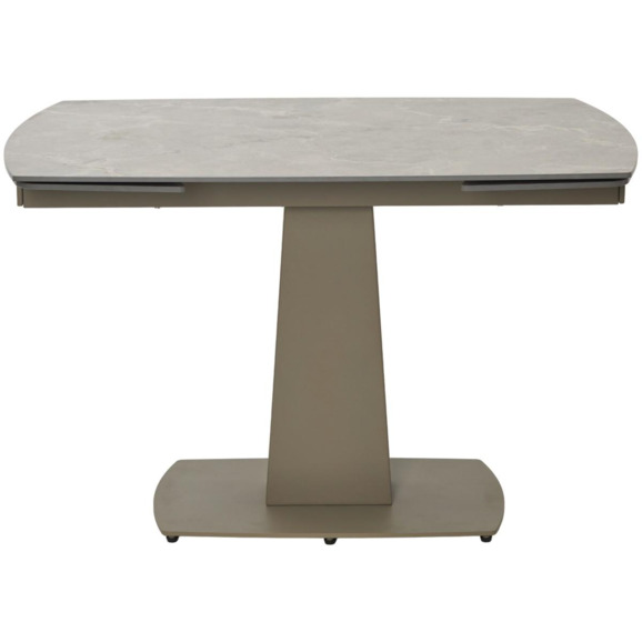 Стол BALDE 140 MATT LATTE STONE SOLID CERAMIC / TAUPE - фото 6