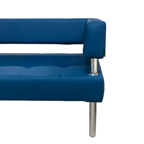 Диван Сантур трехместный, синий - фото 5