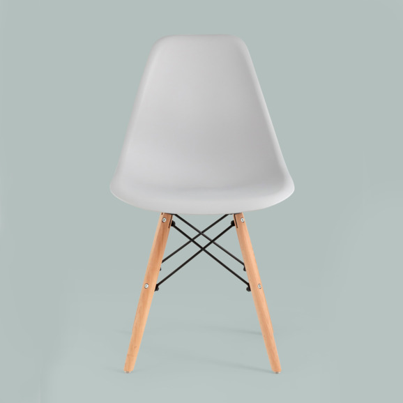 Стул Eames DSW светло-серый - фото 5