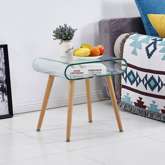 Журнальный стол Эклиптика, прозрачный - фото 2