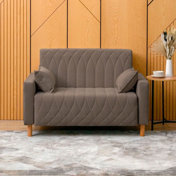 Диван-кровать Митчел Лео 122, коричневый - фото 6