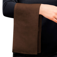 Настоящее фото товара Полотенце для официанта, скатертная ткань, коричневый, произведённого компанией ChiedoCover