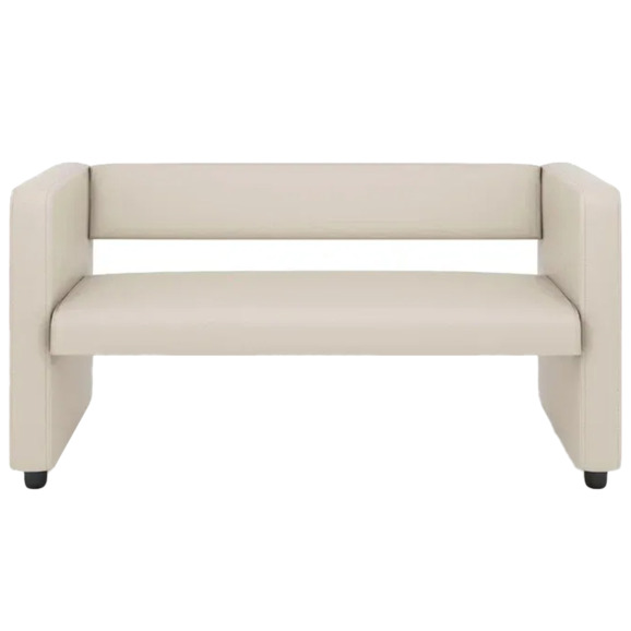 Диван Тепал, экокожа, кремовый - фото 2