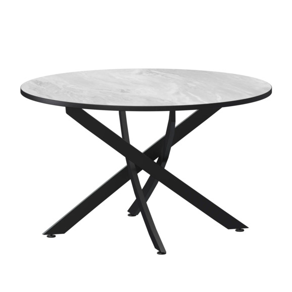 Стол нераздвижной Лид, 900мм, лавант, черный муар - фото 1