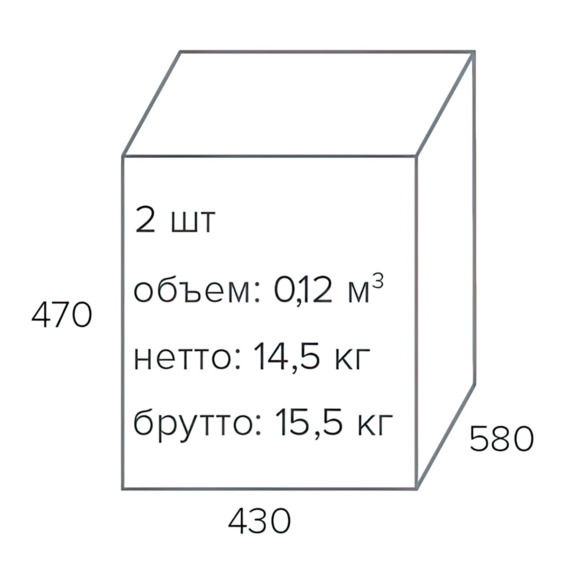 Стул барный Richy Ткань Бирюзовый - фото 3