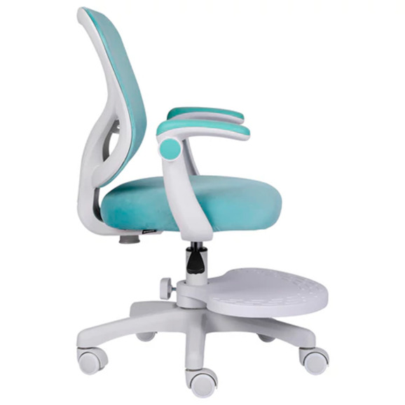 Кресло детское с подставкой для ног Hurry, голубой Кресло детское с подставкой для ног Hurry, голубой - фото 5