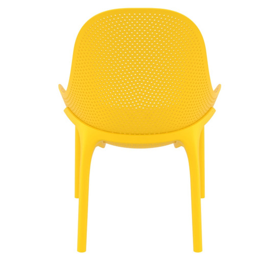 Лаунж-кресло пластиковое Грау, желтый - фото 4