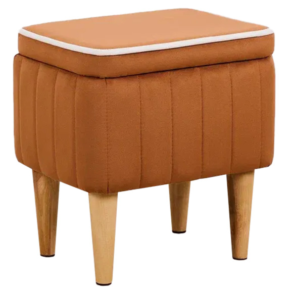 Пуф Ноотропик с ящиком, охра - фото 1