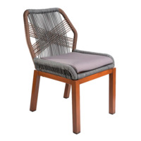 Настоящее фото товара Стул Сан серый, произведённого компанией ChiedoCover