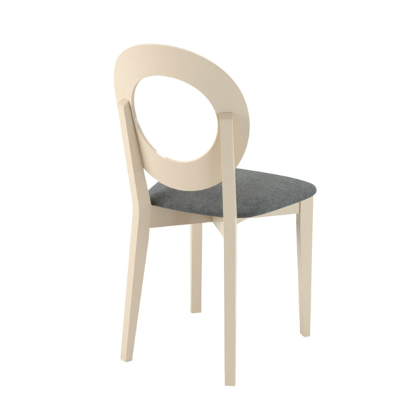 Стул Луна, капучино, серый - фото 3