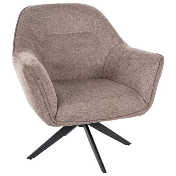 Кресло Squall, бежевый, черный - фото 1