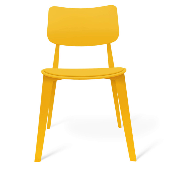 Стул Clap, желтый - фото 3