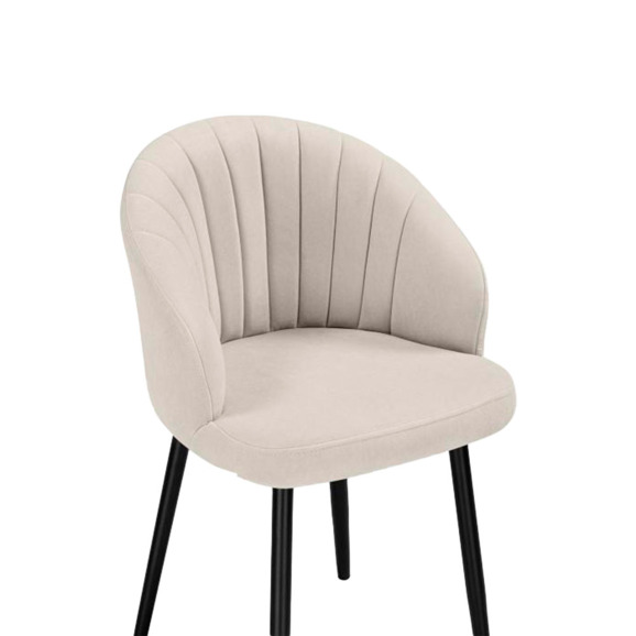 Стул на металлокаркасе Бэнбу marseille 2 / черный - фото 5