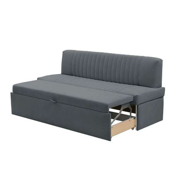 Диван для кухни Итан 183, темно-серый - фото 3