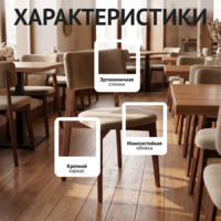Фотография товара Стул Топас, велюр Велюто Люкс 22, ножки бук, морилка светлый орех от компании ChiedoCover.