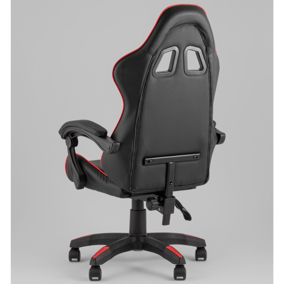 Кресло спортивное TopChairs MG-7043 черно-красный - фото 5