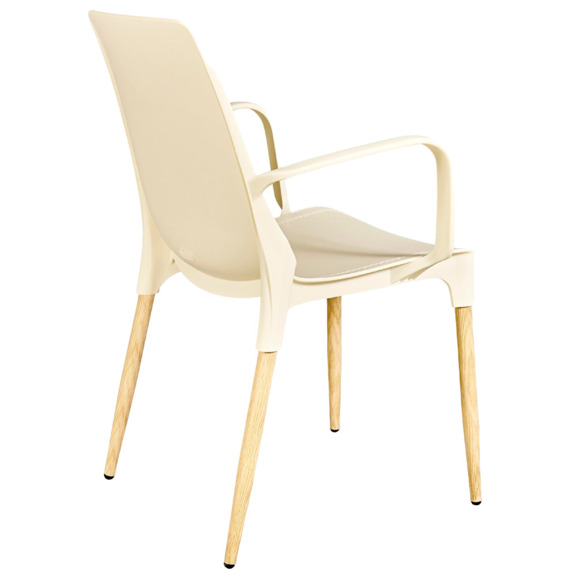 Стул Мунро, бежевый, светлый орех - фото 2