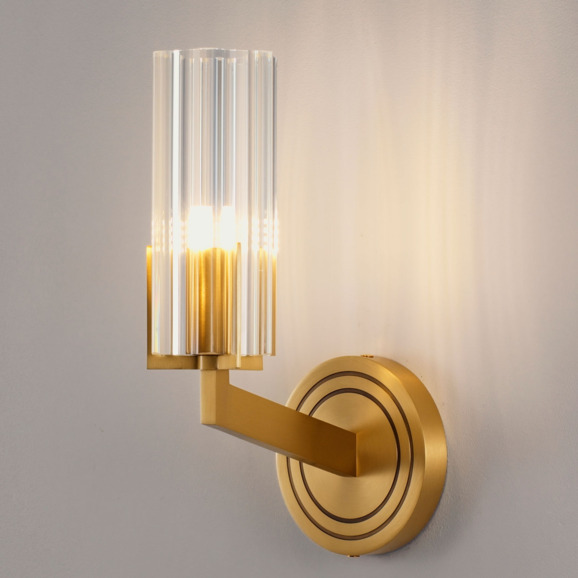 Светильник настенный V11015-1W Brass - фото 4