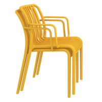 Фотография товара Стул Gorg с подлокотниками, желтый от компании ChiedoCover.