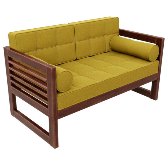 Диван Сега-М textile орех mustard - фото 1
