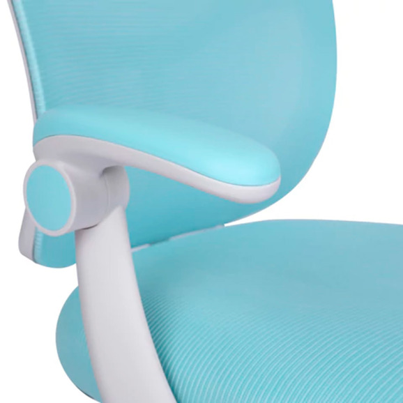 Кресло детское с подставкой для ног Scuttle, голубой - фото 10