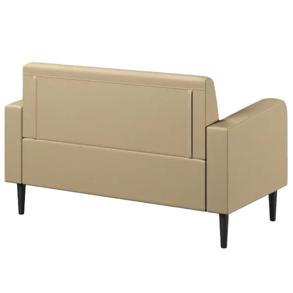 Диван Папилла, экокожа, 132 см, санд Диван Папилла, экокожа, 132 см, санд - фото 3