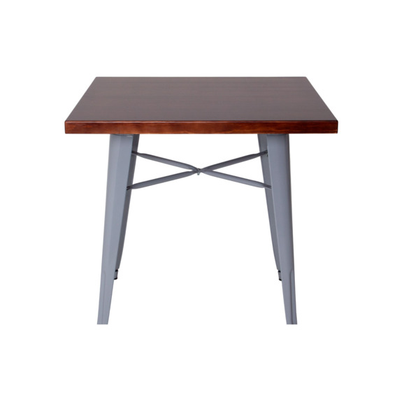 Стол Tolix 800*800, массив сосны Стол Tolix 800*800, массив сосны - фото 2