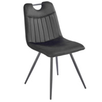 Фотография Стул Eternal, чёрный от производителя ChiedoCover, картинка продукции, реальное фото товара Настоящее фото товара Стул Eternal, чёрный, произведённого компанией ChiedoCover