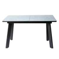 Настоящее фото товара Обеденный стол Itinerary, раздвижной, серый, произведённого компанией ChiedoCover