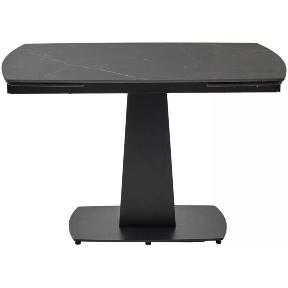 Стол BALDE 1MATT BLACK MARBLE SOLID CERAMIC / BLACK - фото 2