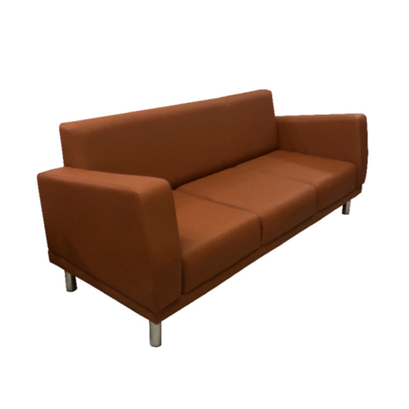 Диван Таура Люкс трехместный, паприка - фото 1