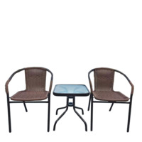 Настоящее фото товара Комплект мебели Сидней, 2 стула, капучино, 45*45 , произведённого компанией ChiedoCover