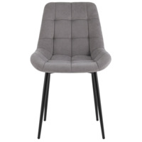 Фотография товара Стул Флекс Original, велюр, серый от компании ChiedoCover.