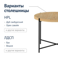 Фотография товара Стол журнальный Лофт-11 от компании ChiedoCover.