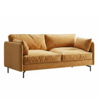 Фотография Диван Риззо, оранжевый от производителя ChiedoCover, картинка продукции, реальное фото товара Настоящее фото товара Диван Риззо, оранжевый, произведённого компанией ChiedoCover