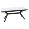 Стол обеденный Inscape, белый, черный