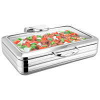 Настоящее фото товара Мармит Logolepsy, индукционный с обзорным стеклом, 8,5 л, произведённого компанией ChiedoCover