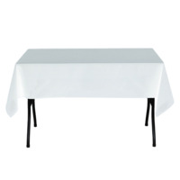 Настоящее фото товара Скатерть прямоугольная 2500*1400, габардин белоснежный, без шва, произведённого компанией ChiedoCover