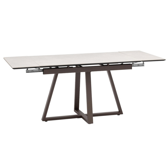 Стол Керас столешница МДФ16/керамика Сarmen light grey - фото 3