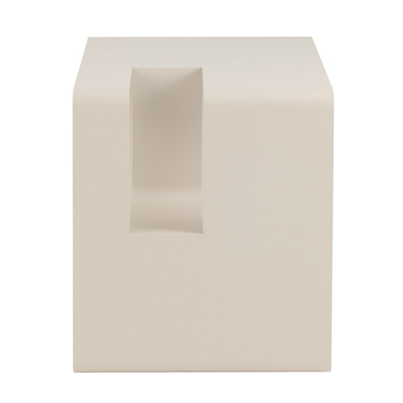 Столик журнальный Kassi, металл, бежевый - фото 5